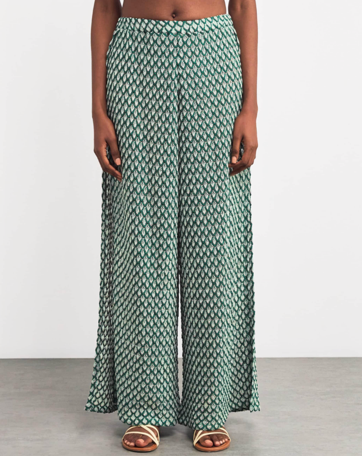 Missoni Crochet Wide-Leg Trousers