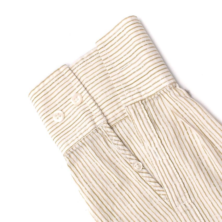 Tommy Bahama Striped Cotton Button Up Shirt