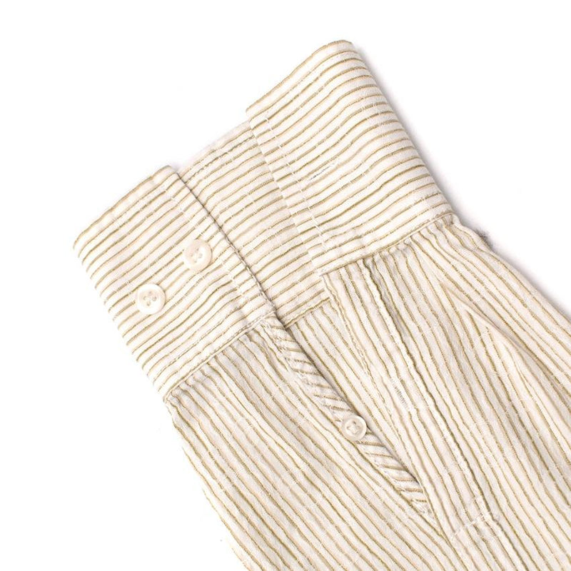Tommy Bahama Striped Cotton Button Up Shirt