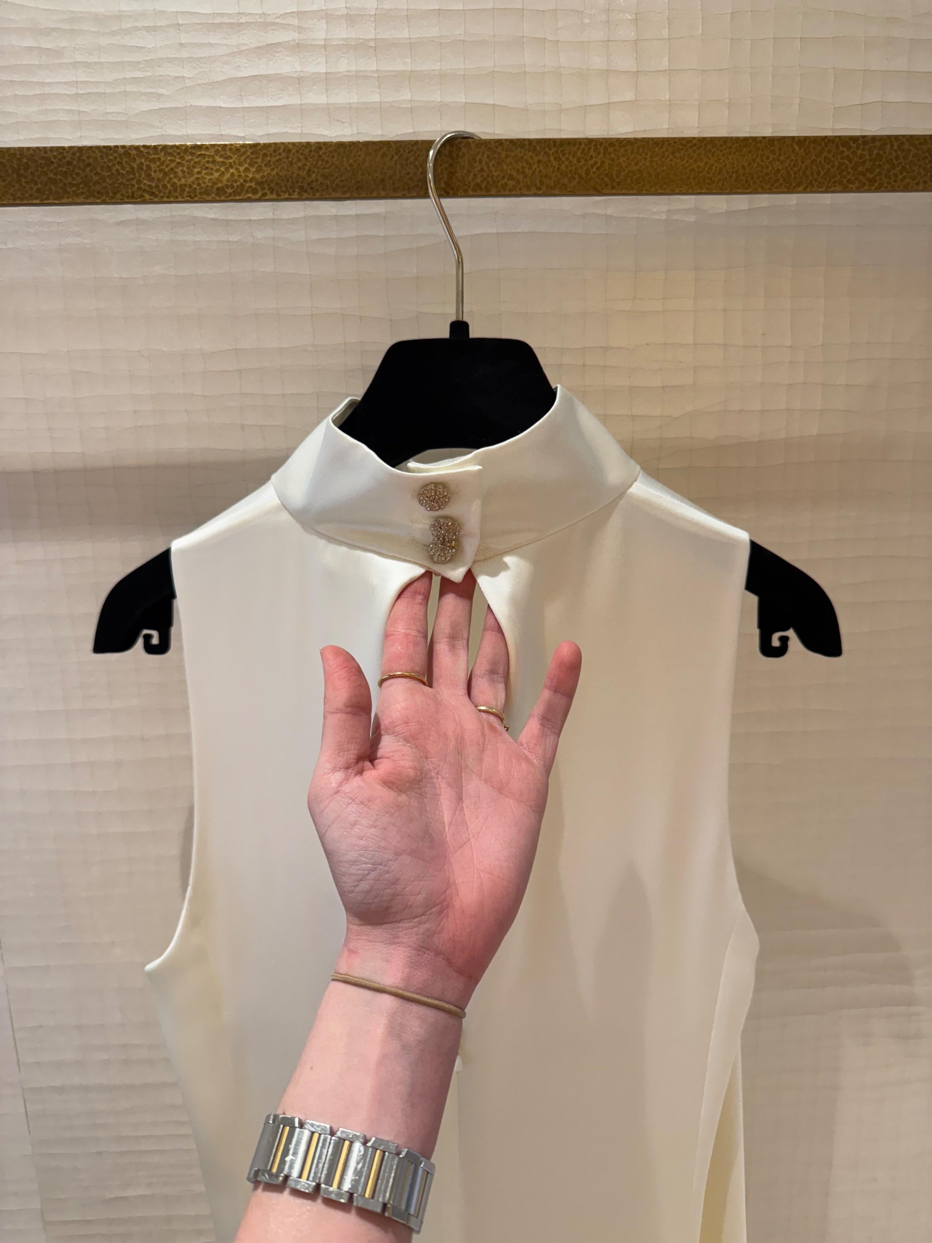 Chanel Resort Cream Silk Gown