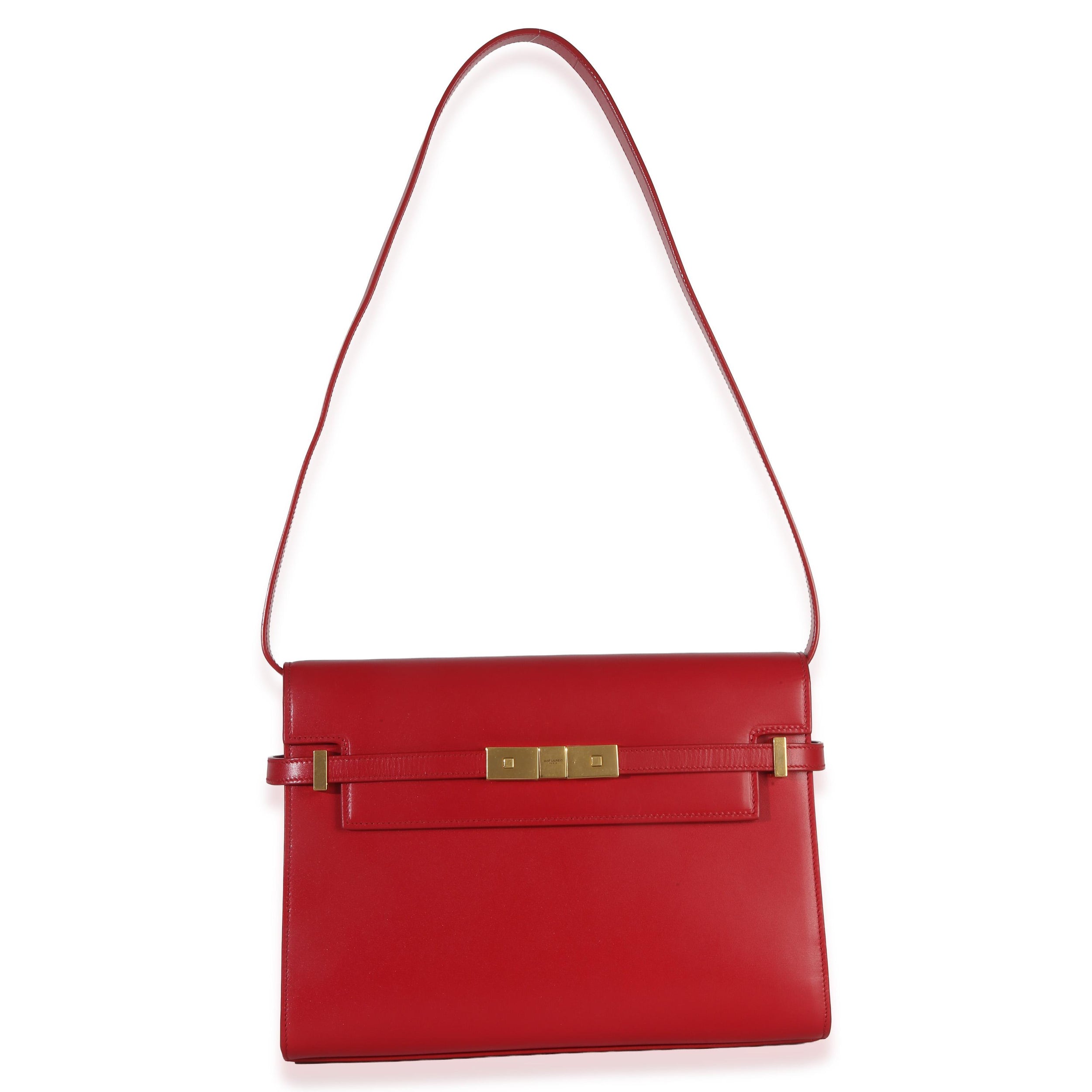 Saint Laurent  Calfskin Medium Manhattan Shoulder Bag