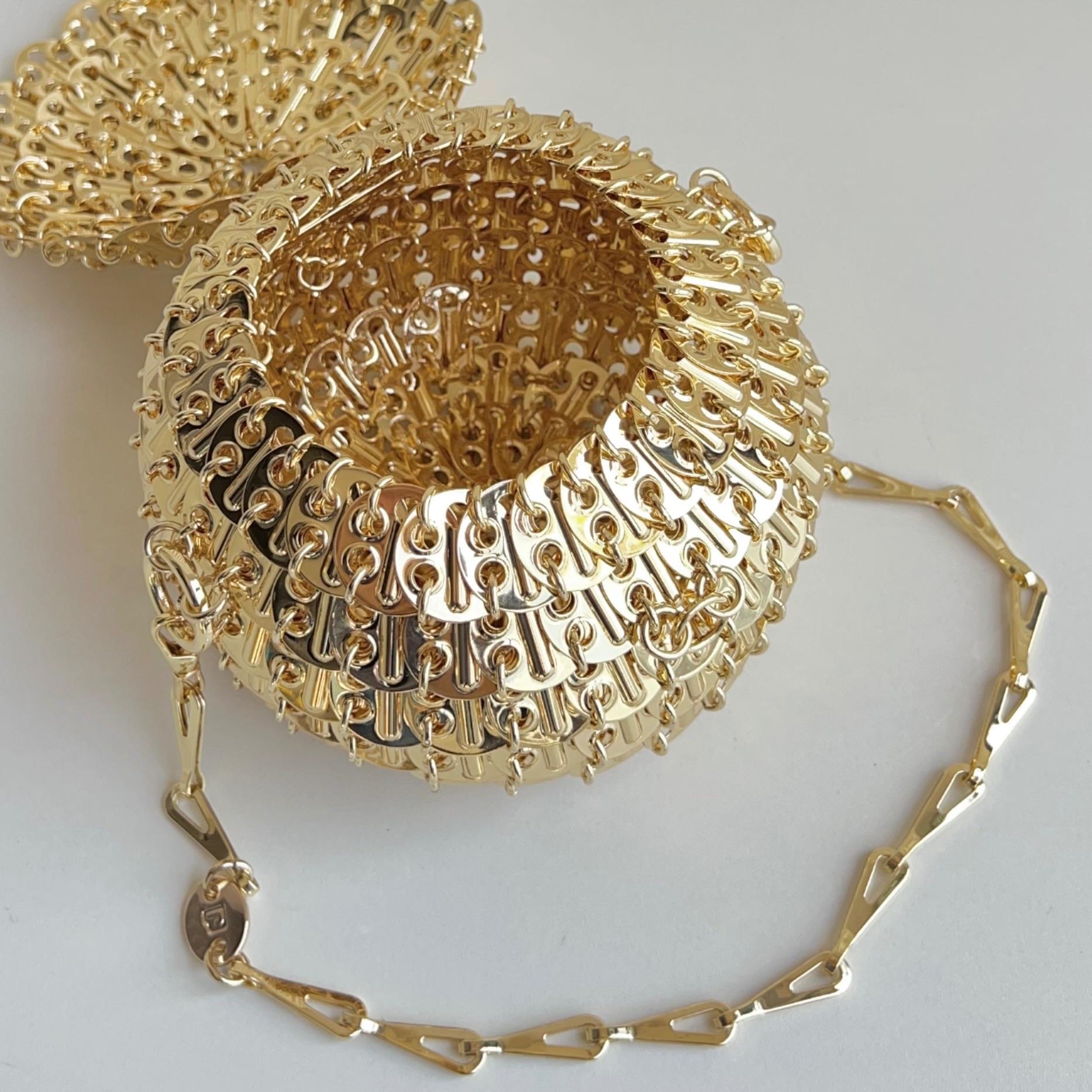 1969 Ball Brass Shoulder Bag