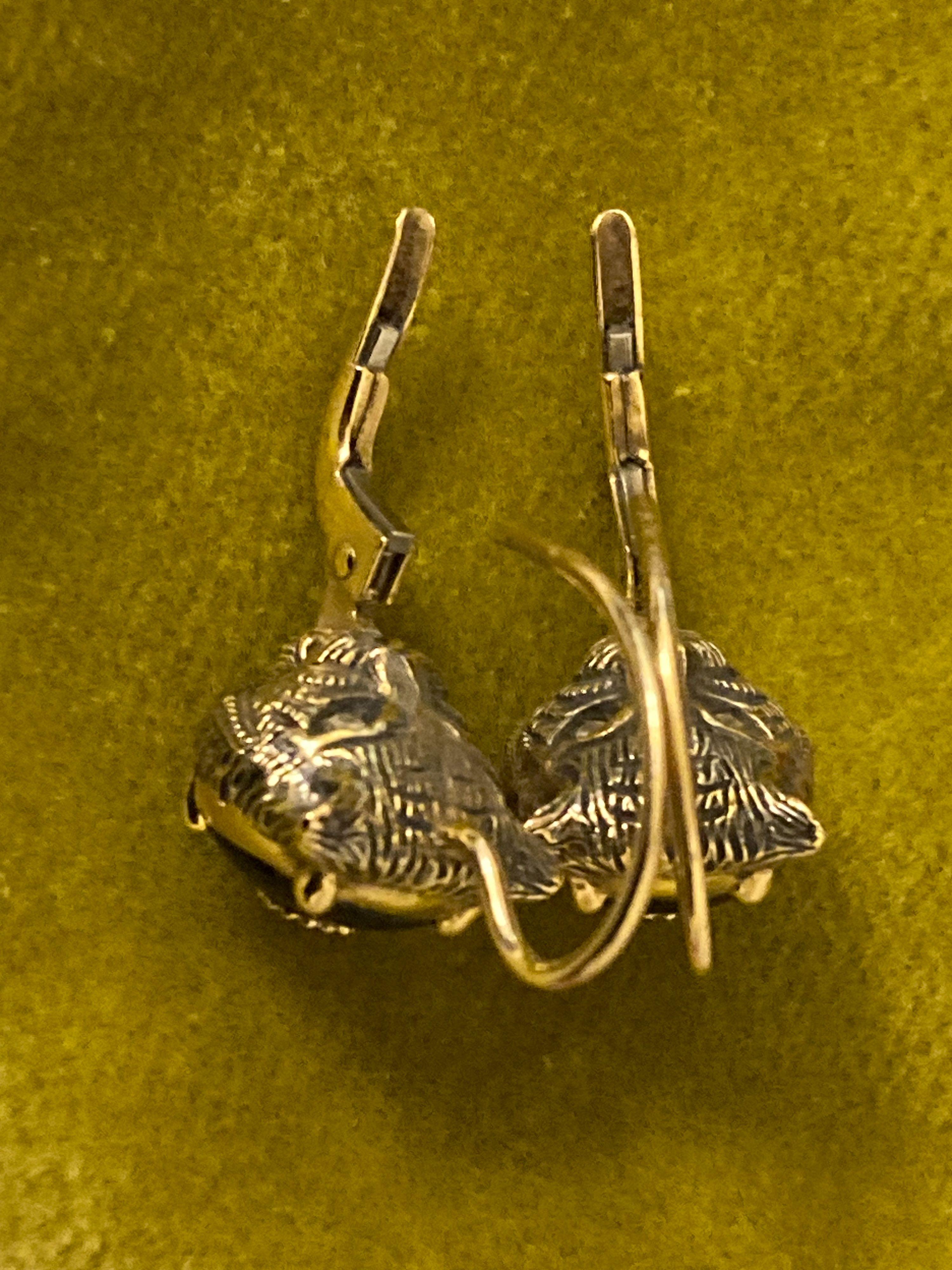 Gucci 18ct  Black Onyx earrings