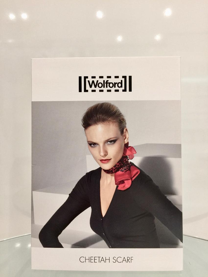 Wolford Cheetah Silk Scarf