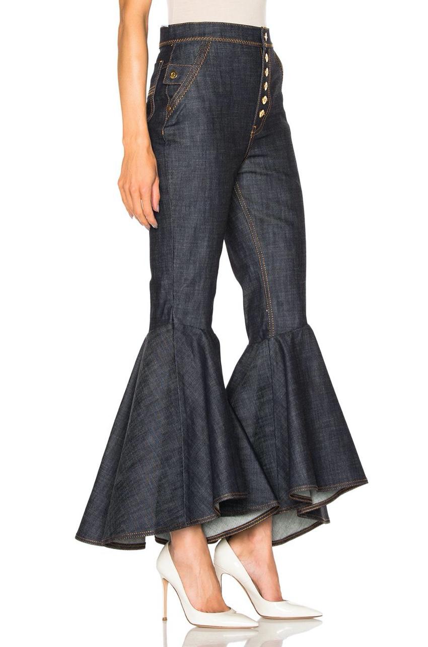 Ellery Flared Leg High Waist Jeans