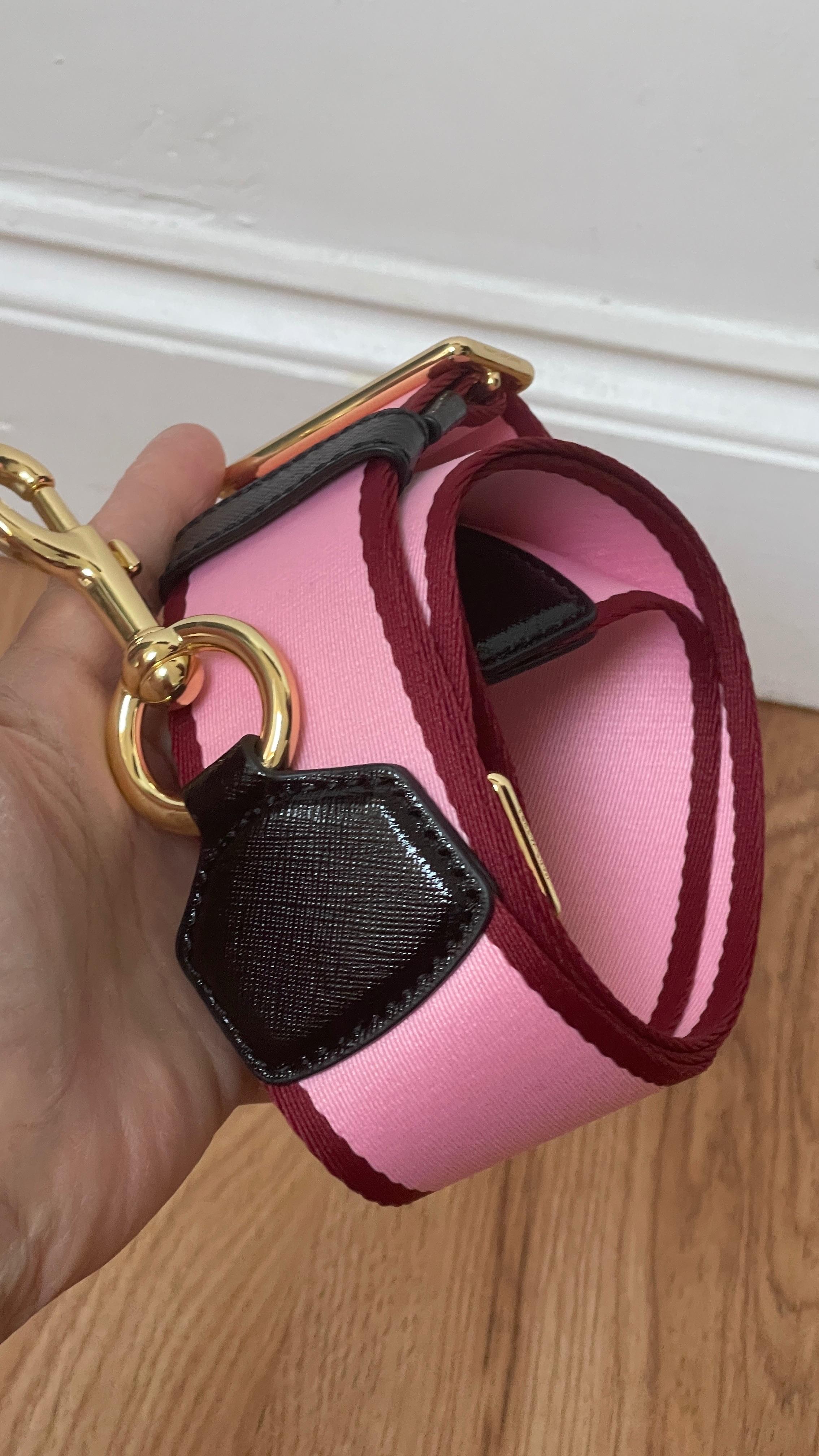 Pink Colourblock Snapshot Camera Bag