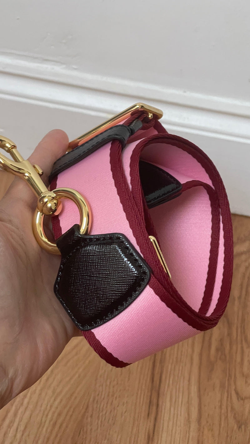 Pink Colourblock Snapshot Camera Bag