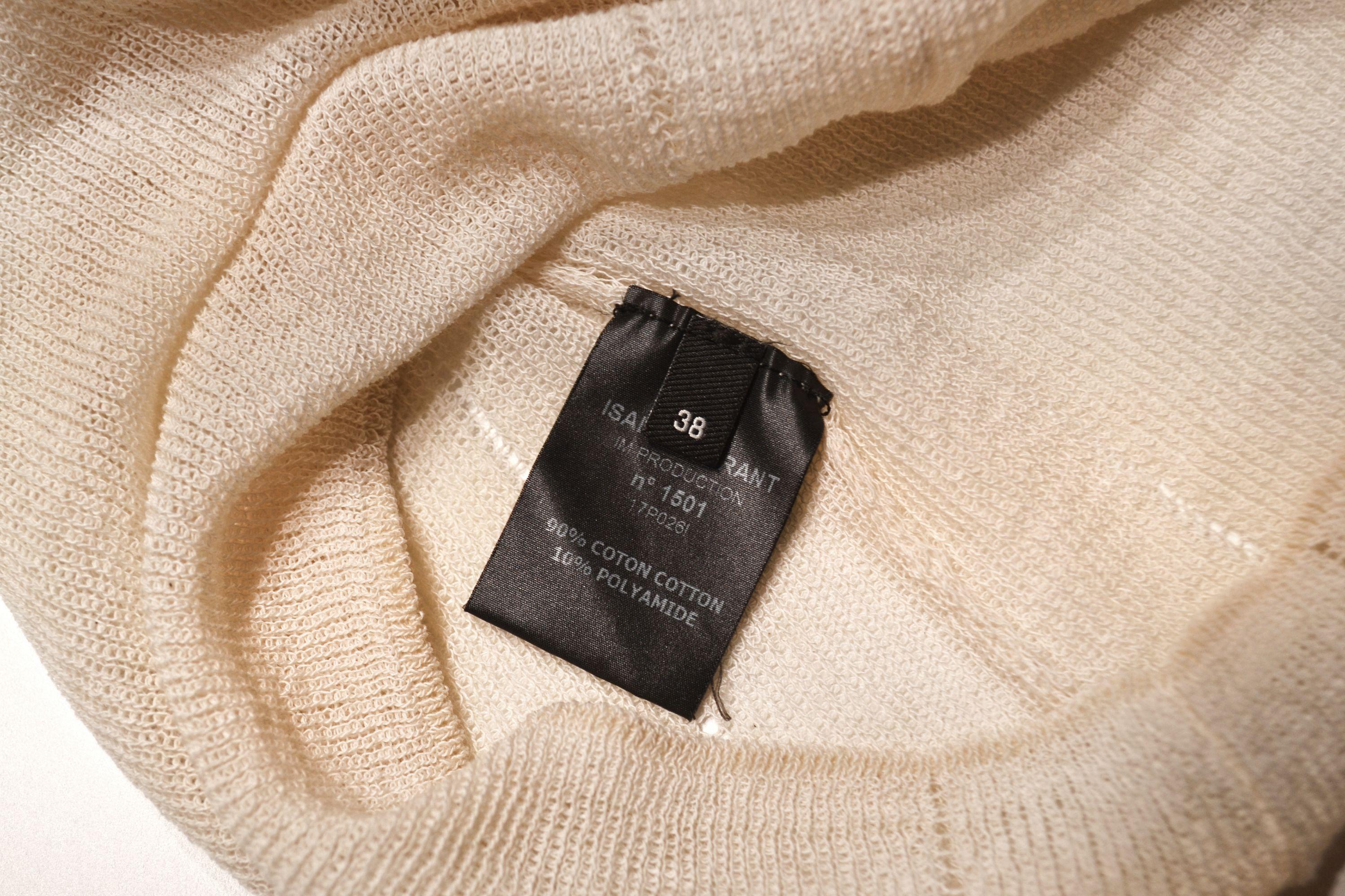 Isabel Marant Sheer Knitted Top