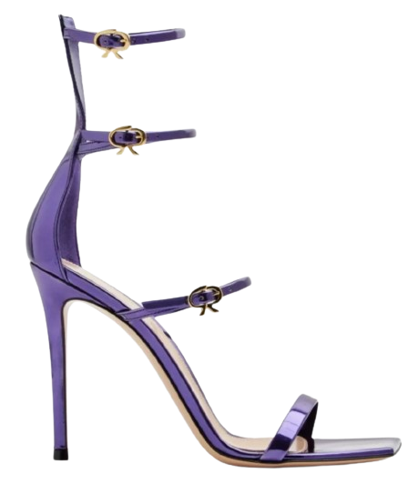 Purple Ribbon Uptown Sandals