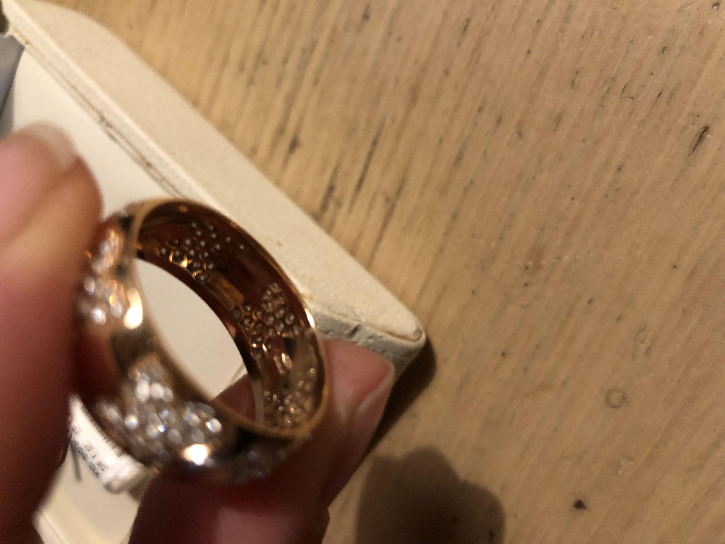Recarlo 18k Rose Gold Diamond Multi-Clover Ring