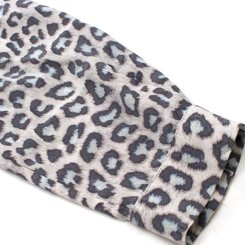 Joie Leopard Print Blouse
