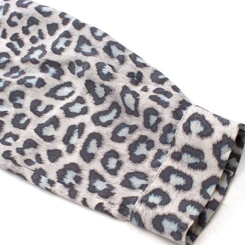 Joie Leopard Print Blouse