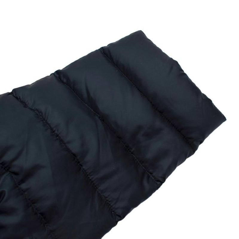 Herno Navy Hooded Hybrid Quilted Jacket
