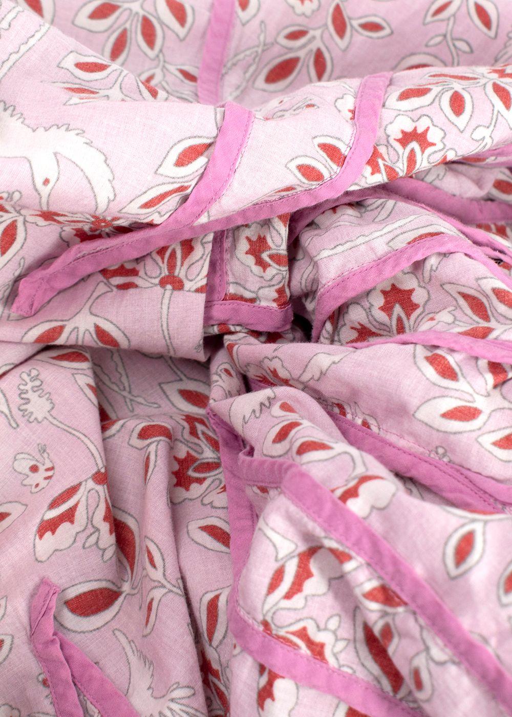 Rhode Ella Bird-Print Cotton Dress