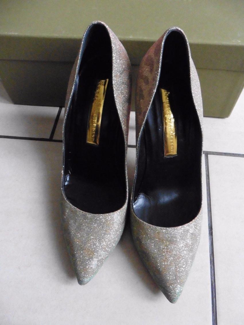 Rupert Sanderson Malory Iridiscant Shimmer Heel