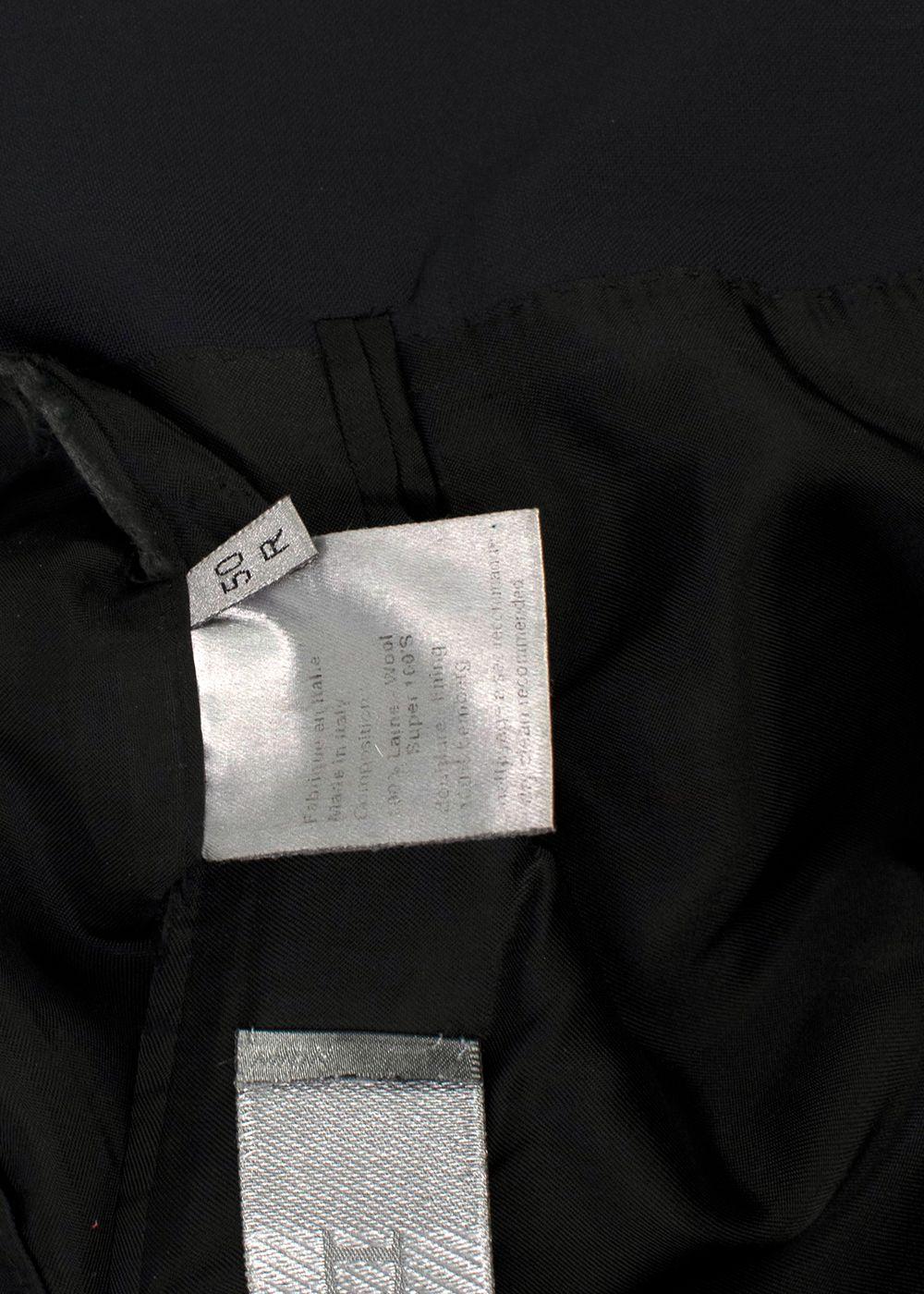 Dior Homme Navy Wool Single-breasted Blazer