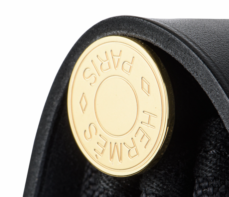 Hermès Noir/ Hunter Zip Retourne 31cm Herbag