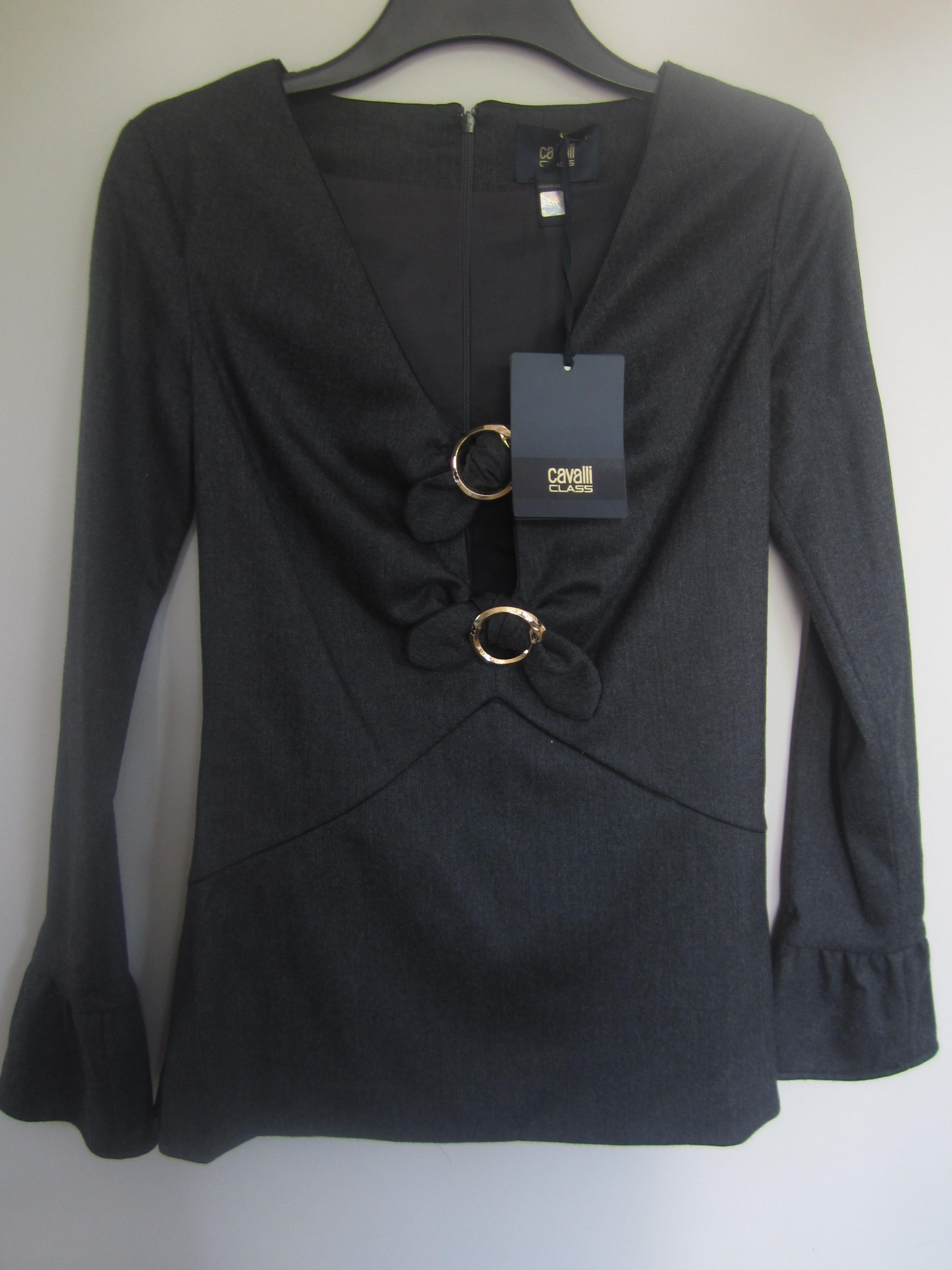 Cavalli Class Ring-Detail Top