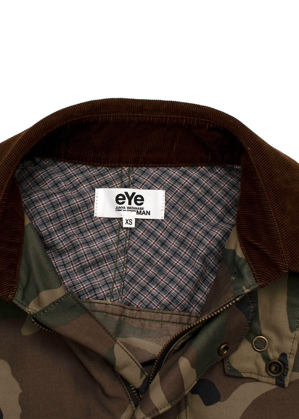 Camouflage Print Cotton Jacket