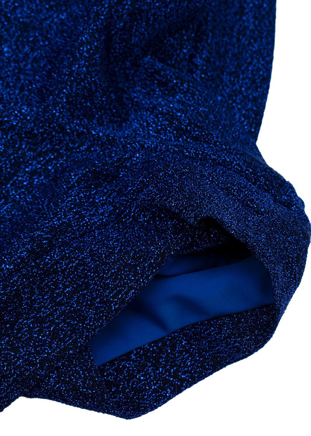Kids L Blue Lurex Lumiere Shorts