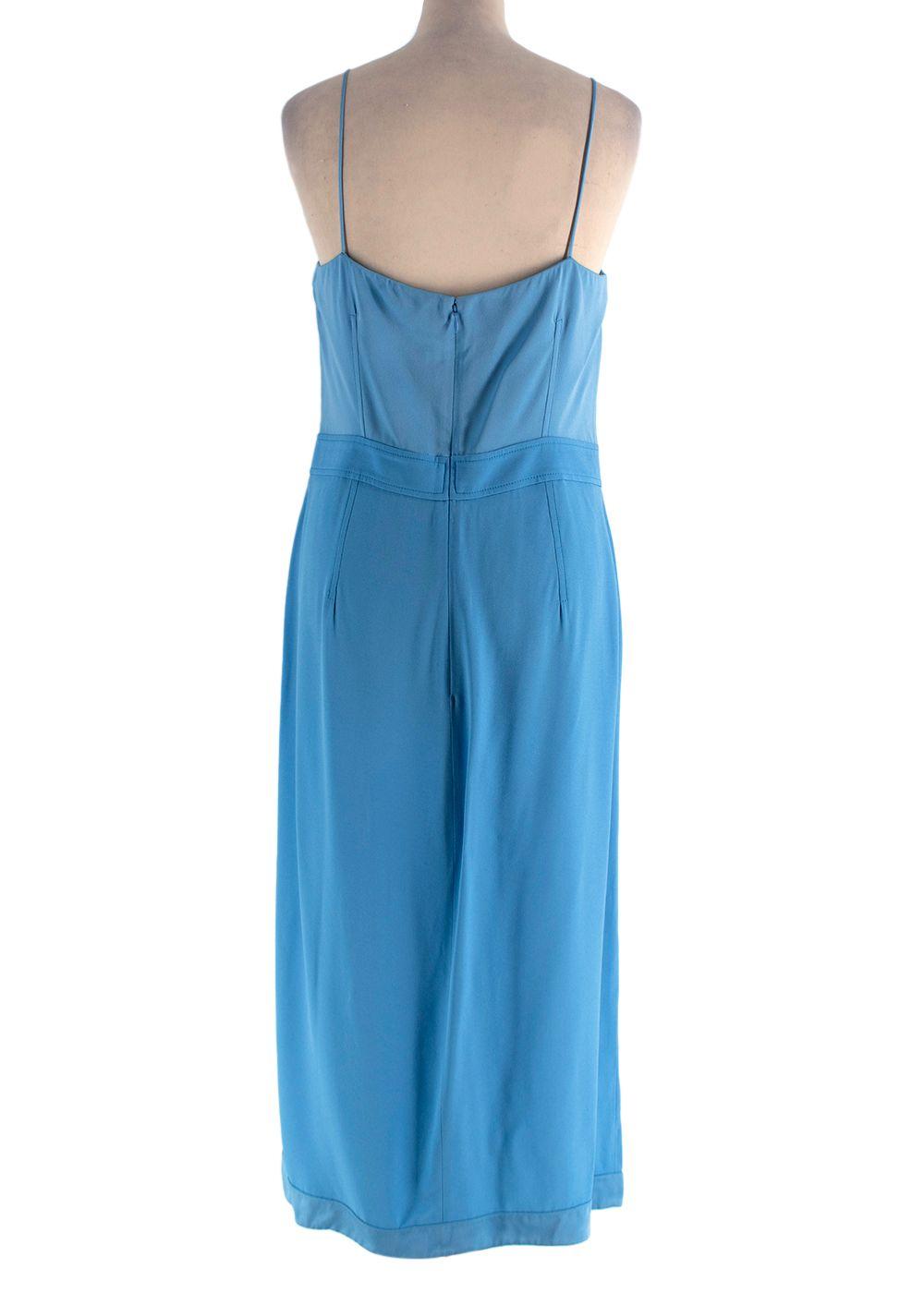 Givenchy Blue Strap Midi Dress