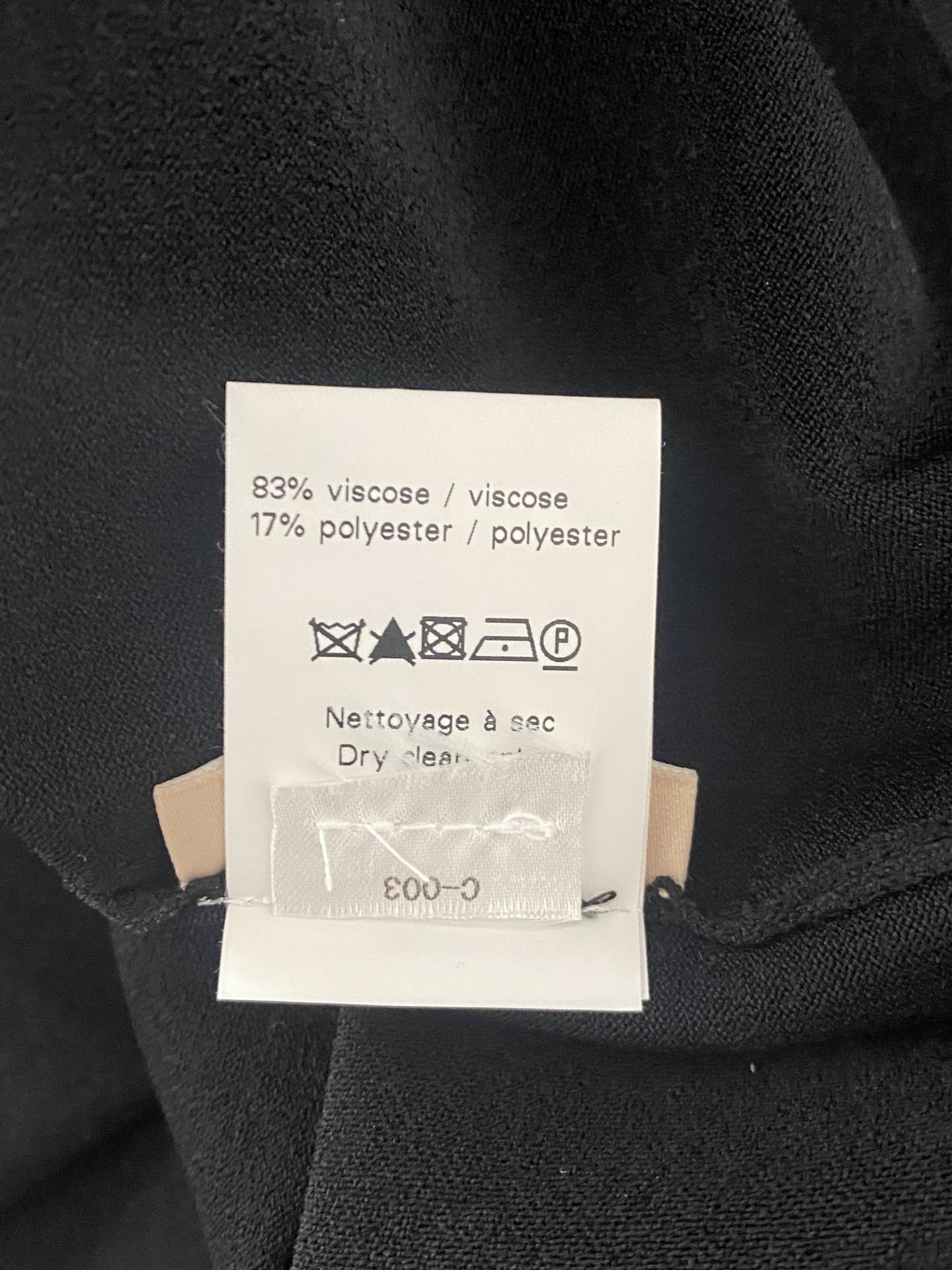 Alaia Black A Line Top