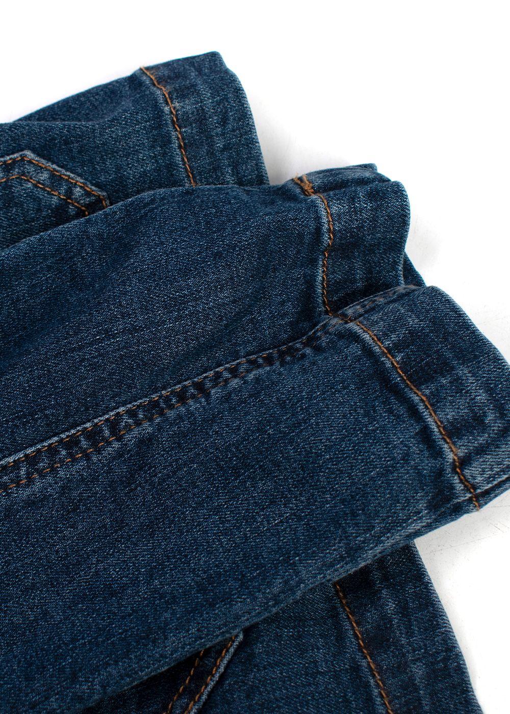 Marina Rinaldi Sport Dark Blue Wash Denim Jacket