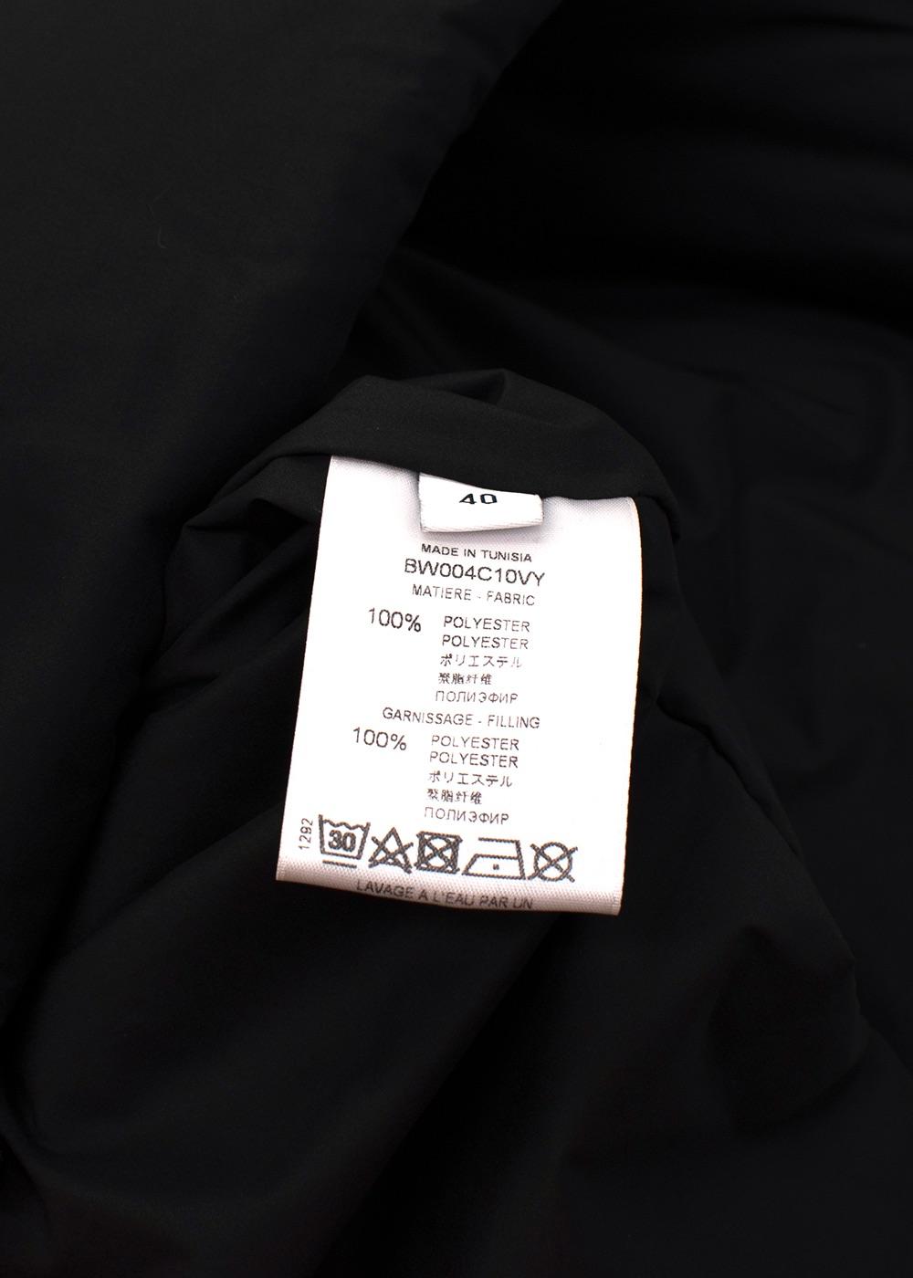 Black Down Hooded Gilet