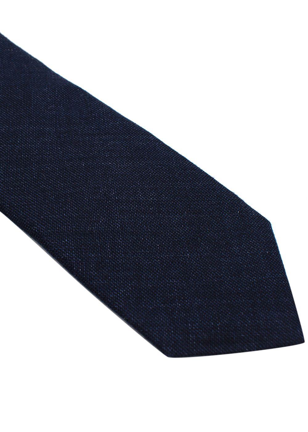 Berluti Navy Hemp-Wool Blend Tie