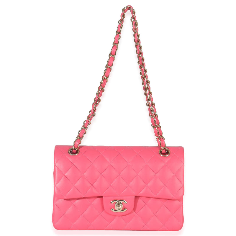 Chanel Quilted Lambskin Small Classic Double Flap Bag