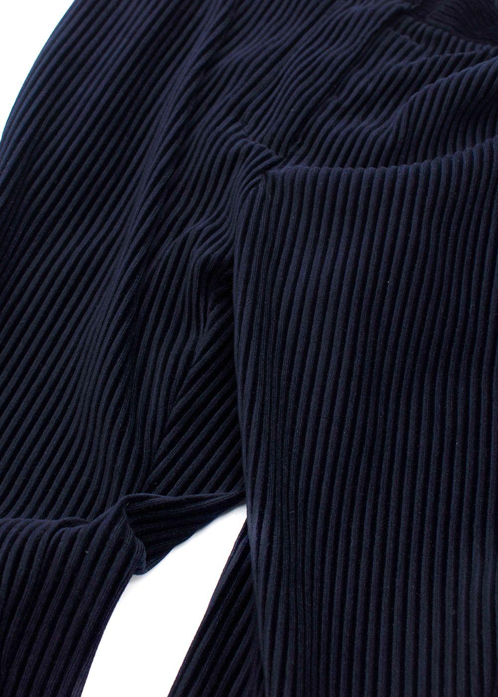 Acne Studios Navy Straight Leg Corduroy Trousers