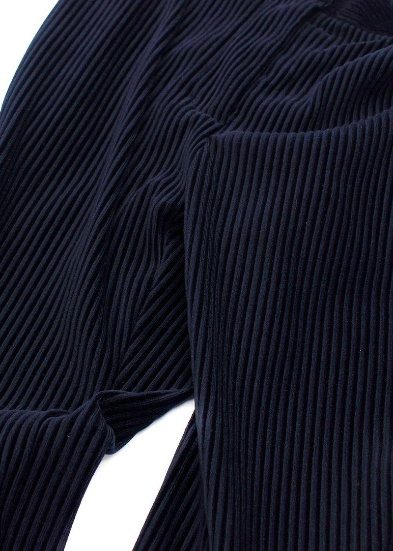 Acne Studios Navy Straight Leg Corduroy Trousers