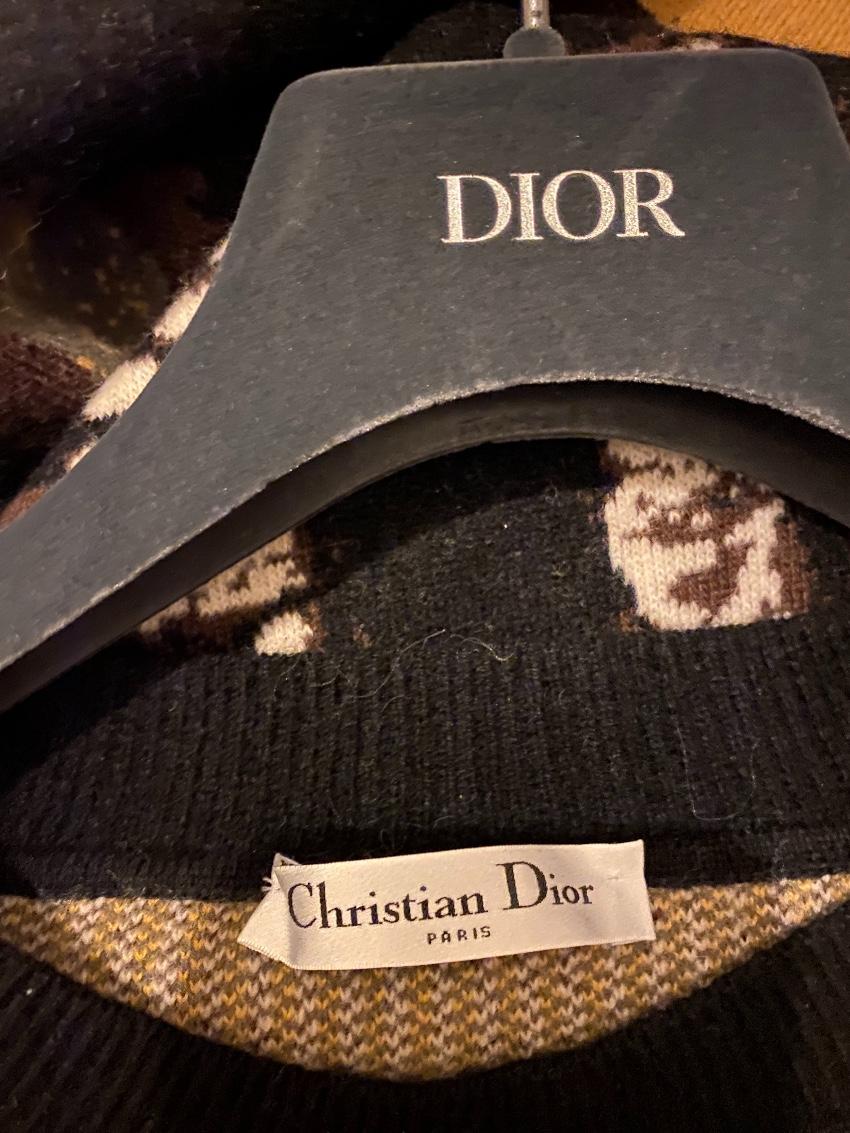 Dior Runway Cashmere Knit Jumper