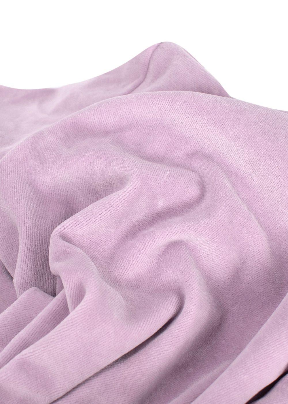 Palm Angels Lilac Chenille Track Jacket