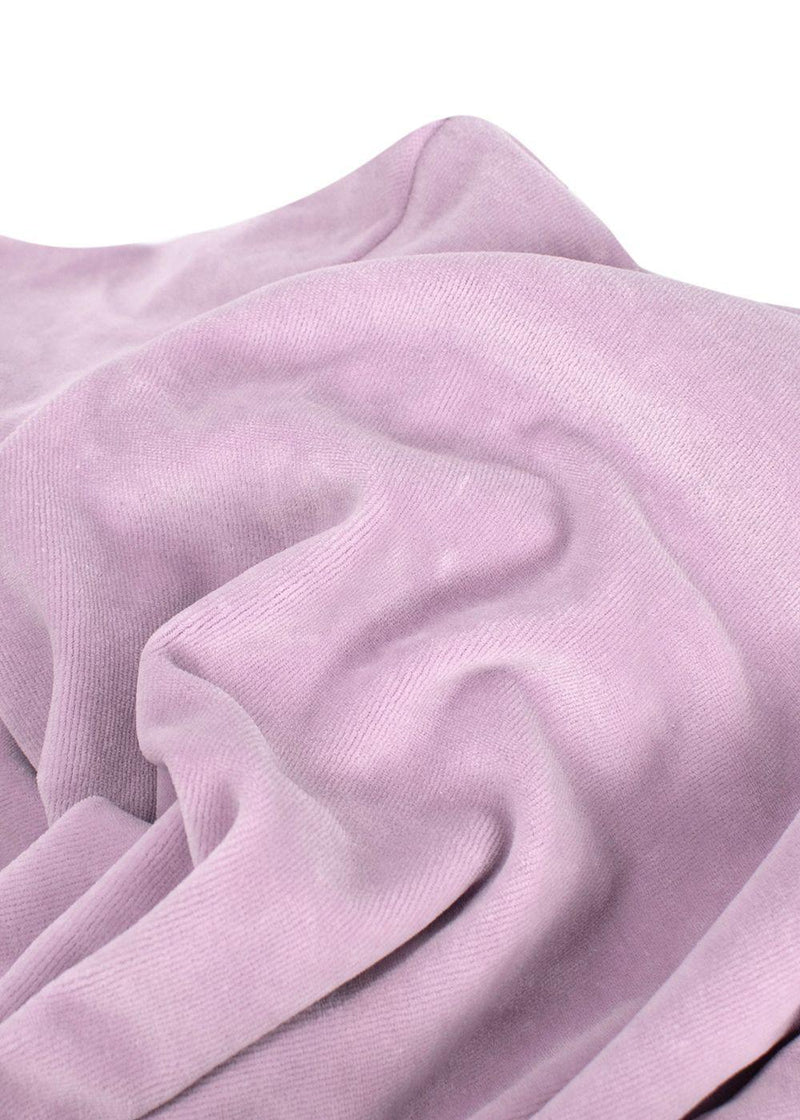 Palm Angels Lilac Chenille Track Jacket
