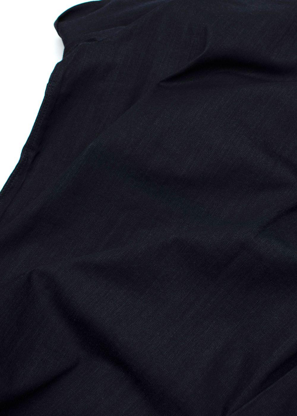 Prada Indigo Long Sleeve Top