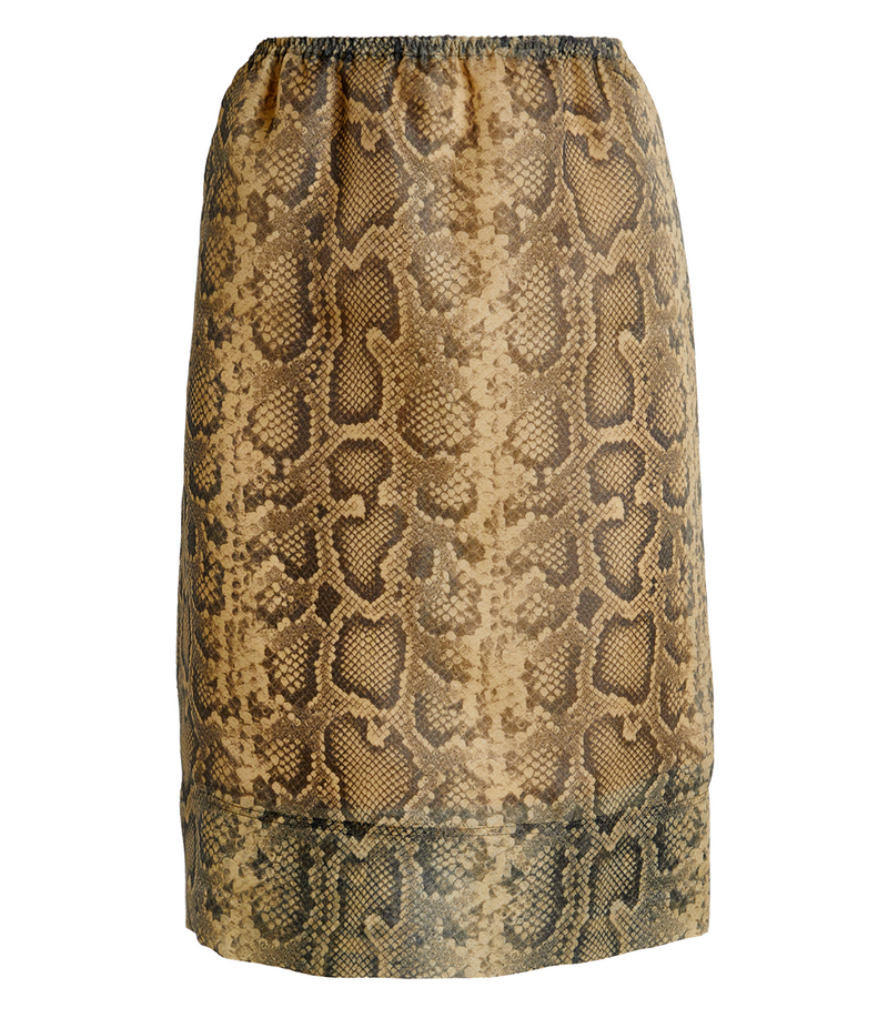 Sportmax Desio Snakeskin Mini Skirt
