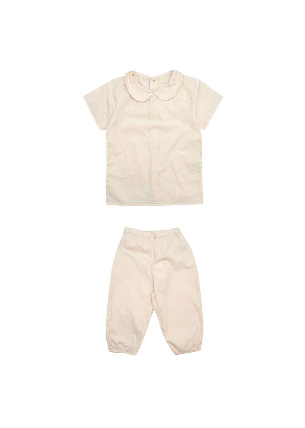 Kids 4-5Y Cotton Blouse and Trousers