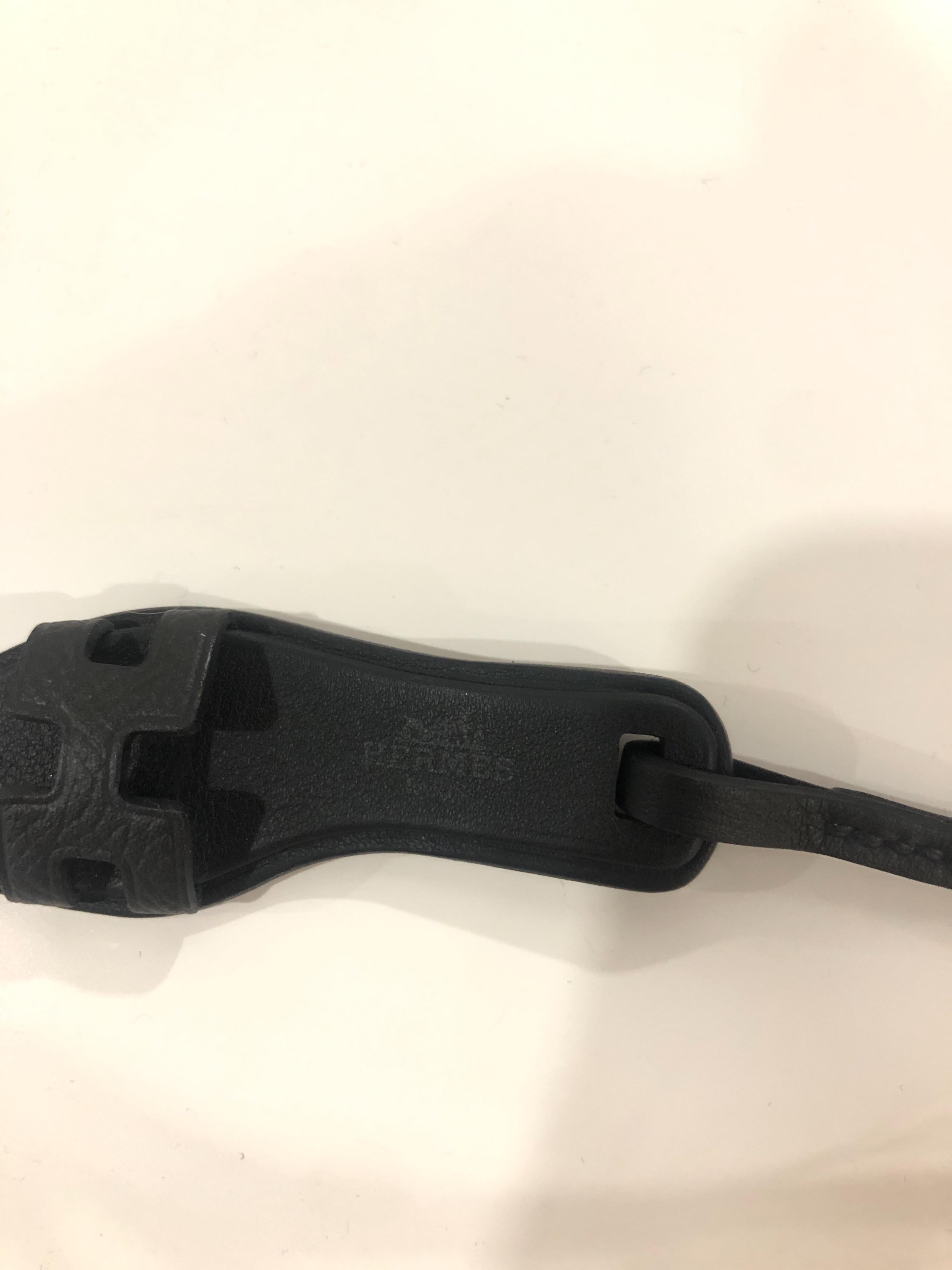 Black Leather Oran Nano Charm