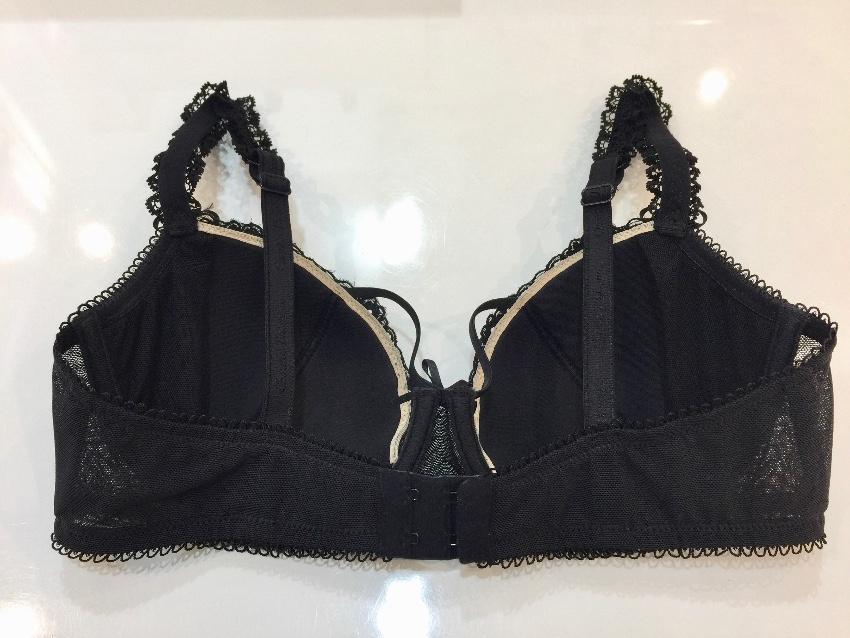 Chantal Thomas Couture Black Lace Pad Bra & Tanga Set
