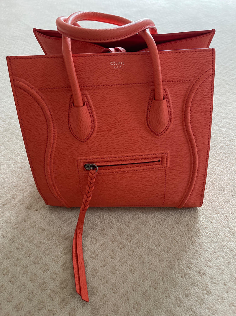 Orange Phantom Luggage Tote