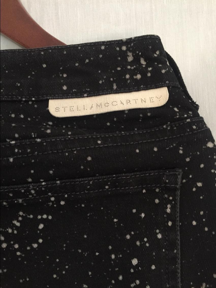 Stella McCartney Paint Splash Kick Flare Jeans