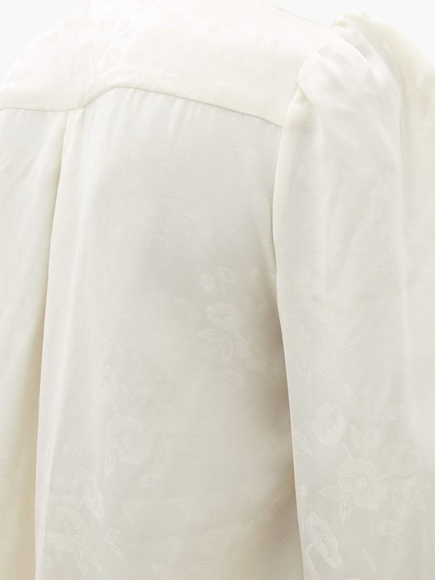 Racil ivory Solange  Pussybow Blouse
