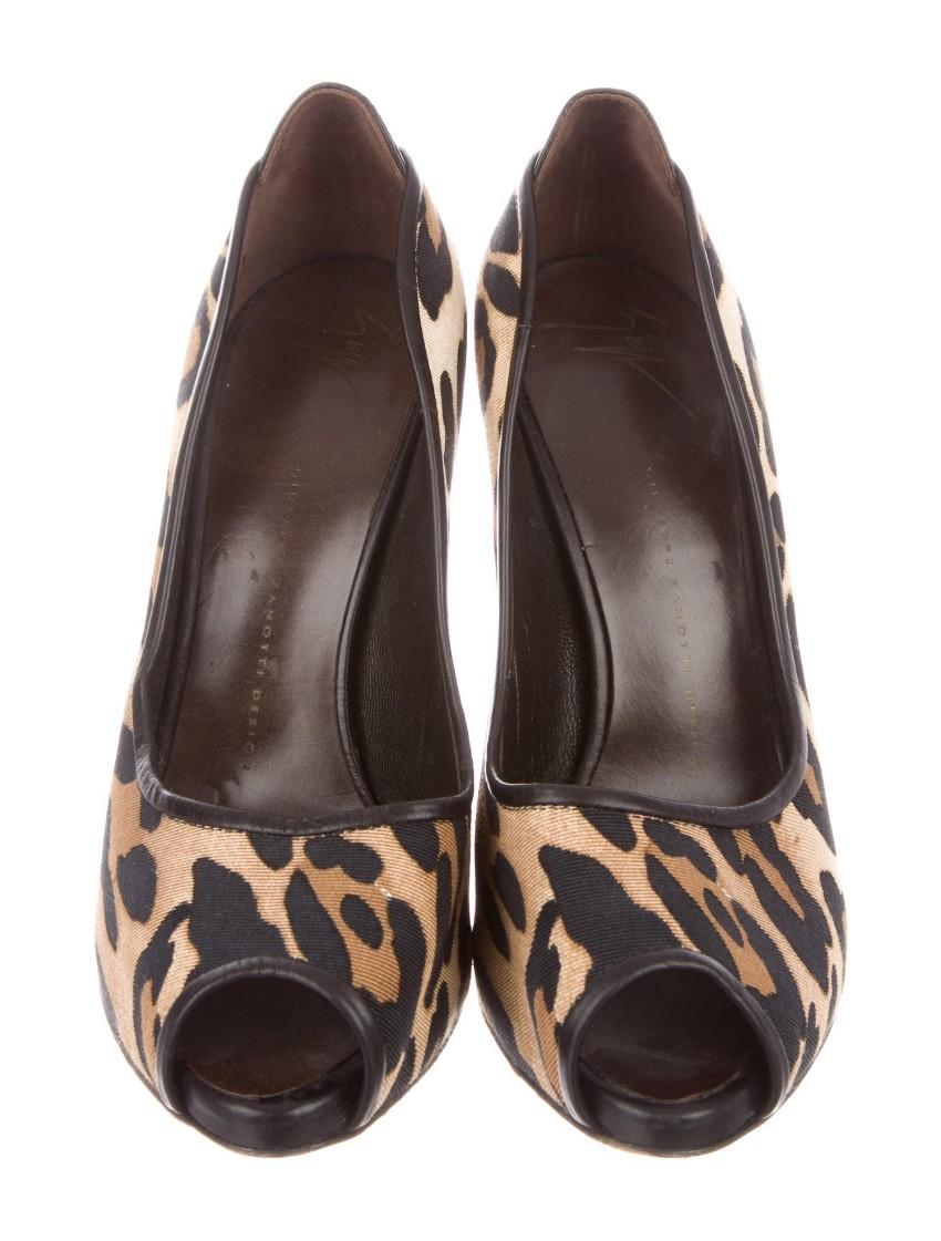 Giuseppe Zanotti Leopard Print Pumps