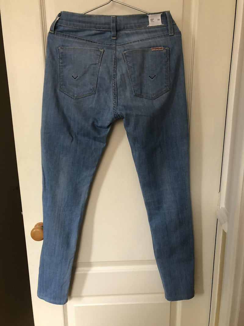 Hudson mid rise nico super skinny jeans