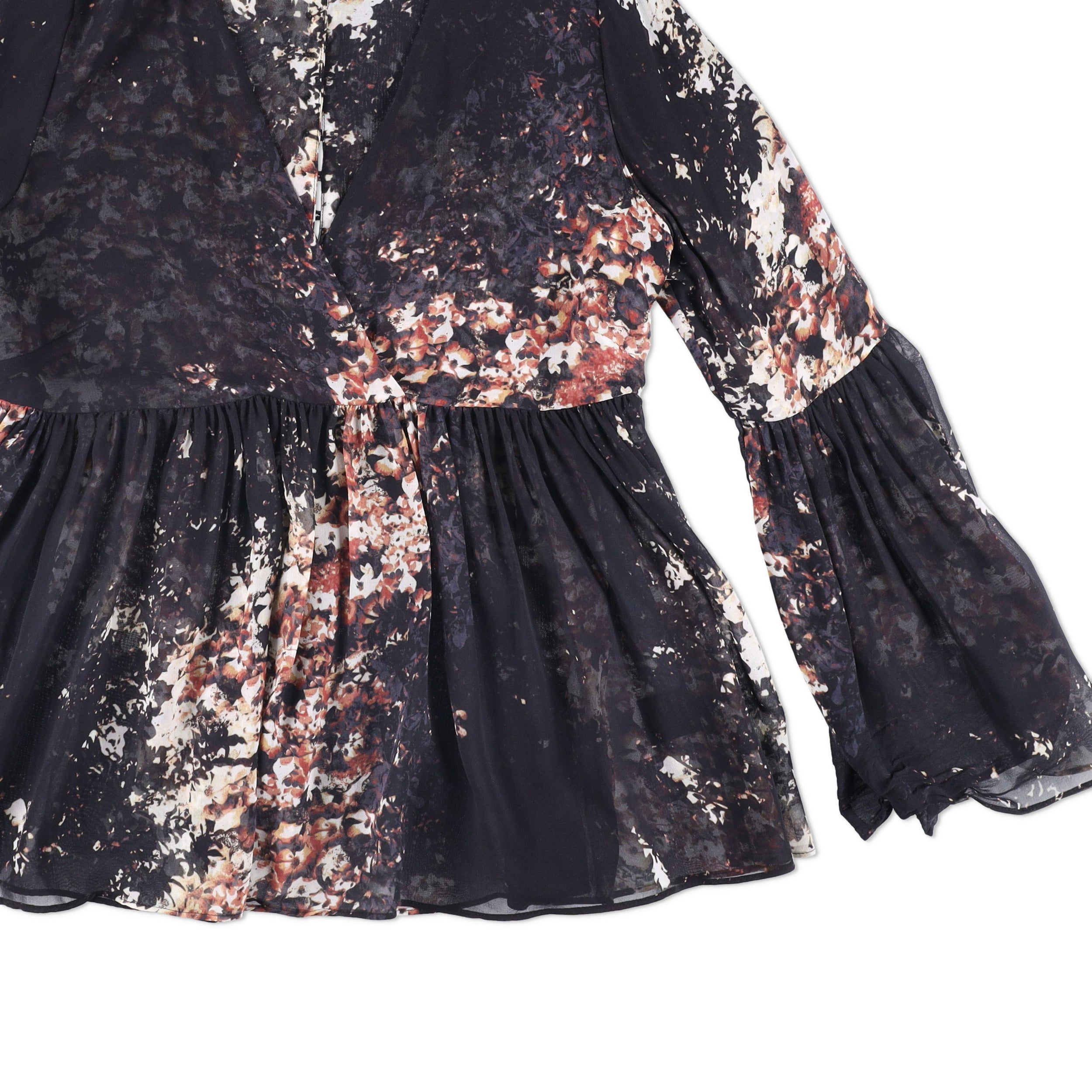 Intermix  Kenai Floral Babydoll Blouse