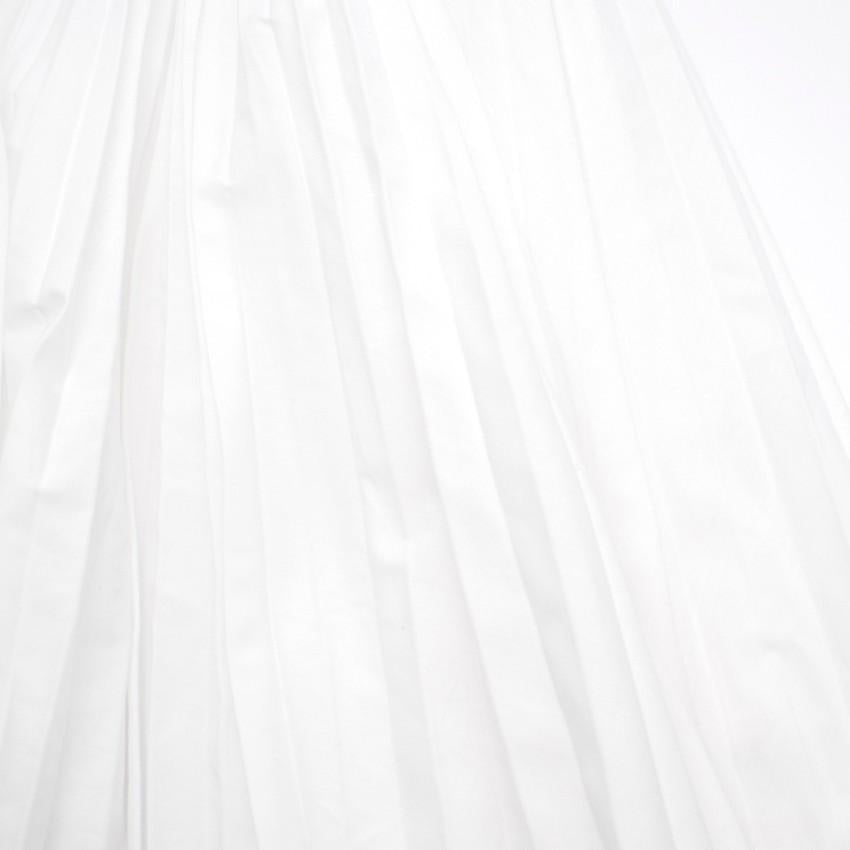 Jacadi white pleated dress