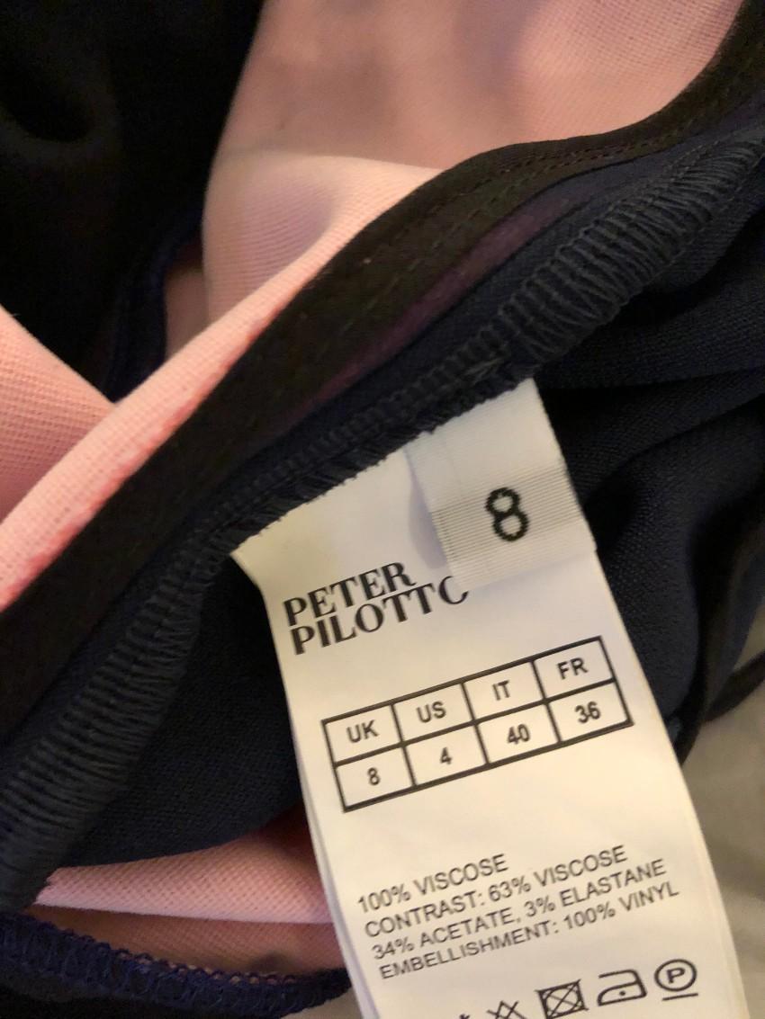 Peter Pilotto Patchwork Draped Silk Skirt