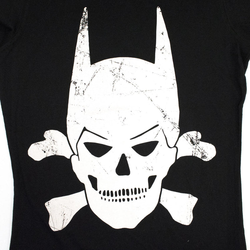 Black Bat Skull T Shirt