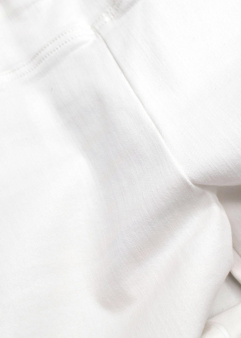 Frame White The Jetset Flare Jeans